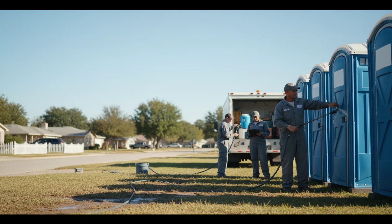 Long-Term Portable Toilet Rental in Cherokee, KS near me